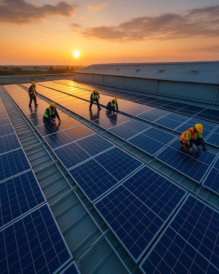 Commercial Solar Installation